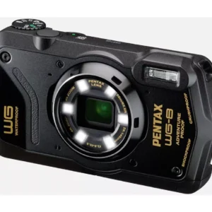 PENTAX WG-8 Tough Compact Camera - Black