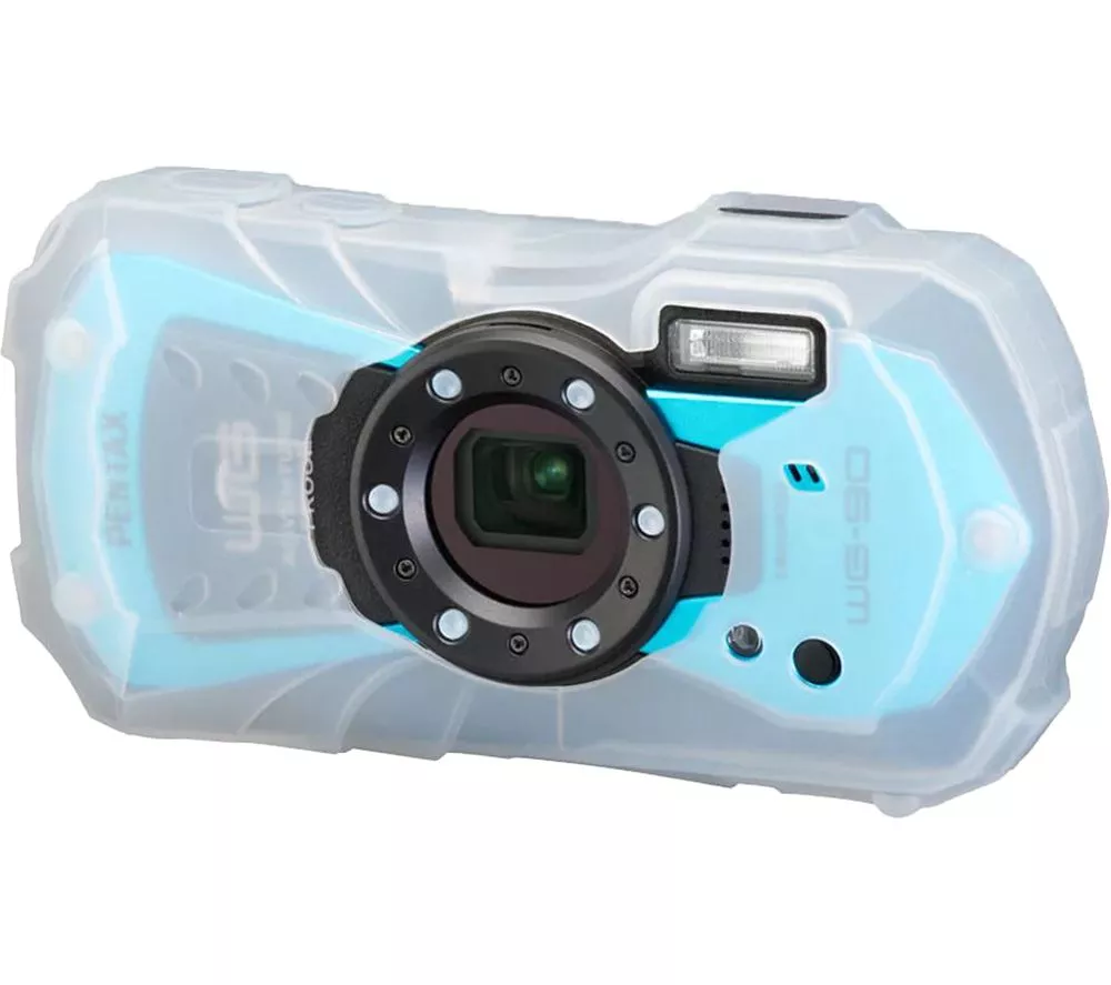 PENTAX WG-90 Tough Compact Camera - Blue