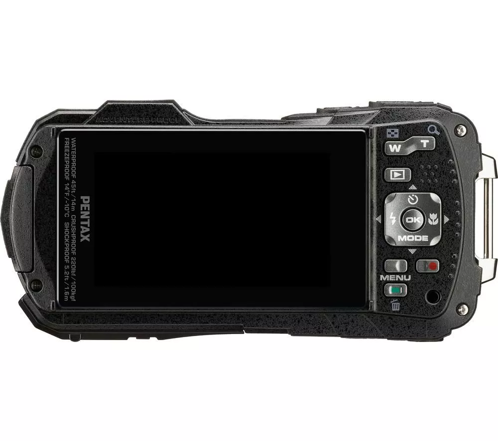 PENTAX WG-90 Tough Compact Camera - Black