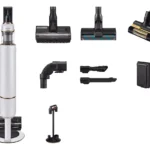 SAMSUNG Bespoke Jet Plus Pet Max 210W VS20B95823W/EU Cordless Vacuum Cleaner with All-in-One Clean Station - Misty White