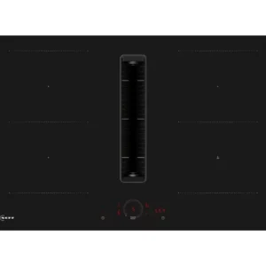NEFF N70 V58NHQ4L0 80 cm Vented Electric Induction Smart Hob - Black