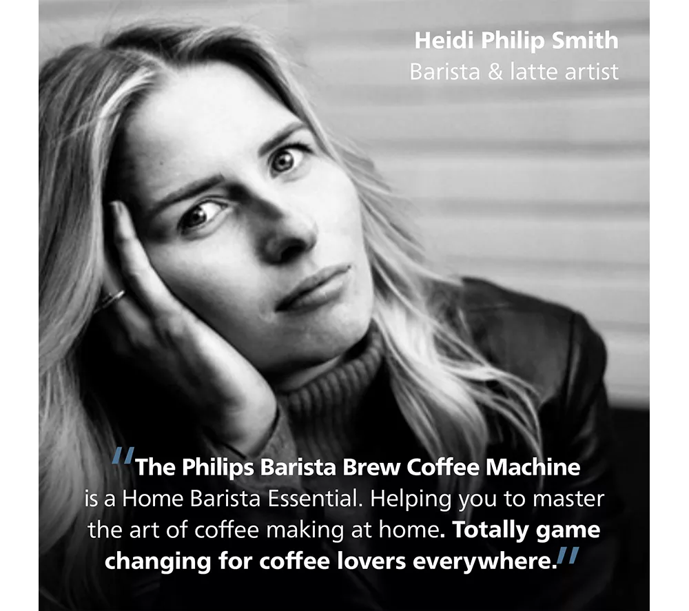 PHILIPS Barista Brew PSA3228/01 Bean to Cup Coffee Machine - Black
