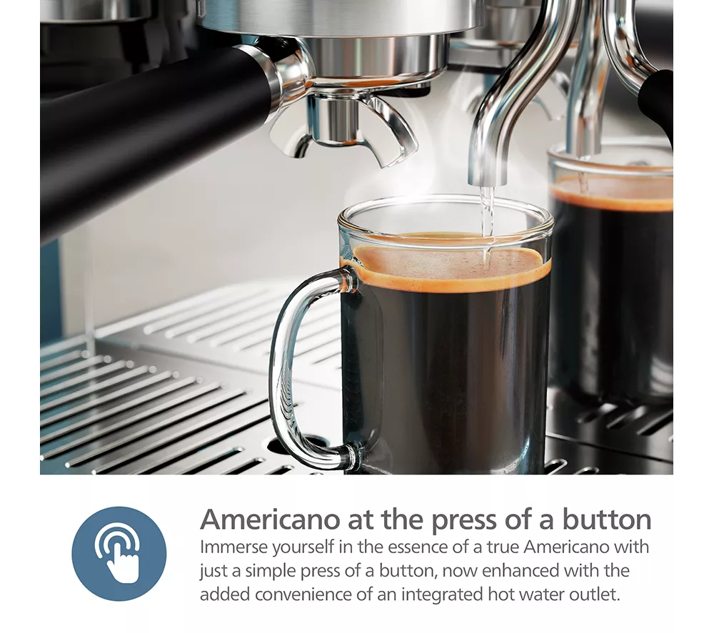 PHILIPS Barista Brew PSA3228/01 Bean to Cup Coffee Machine - Black