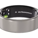 ULTRAHUMAN Ring Air - Raw Titanium, Size 7