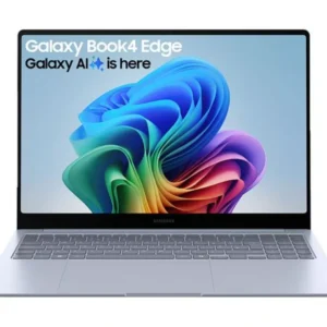 SAMSUNG Galaxy Book4 Edge 16" Refurbished Laptop, Copilot+ PC - Snapdragon X Elite, 512 GB SSD, Sapphire Blue (Excellent Condition)
