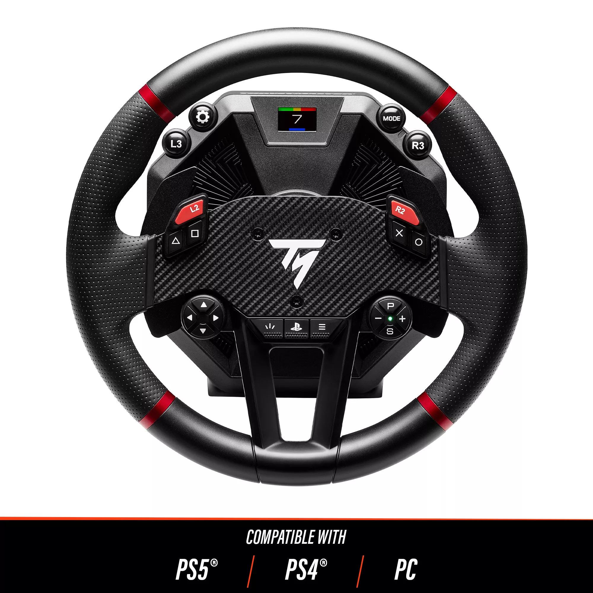 THRUSTMASTER T598 Direct Axial Drive Force Feedback Racing Wheel and Pedals for PlayStation & PC - Black
