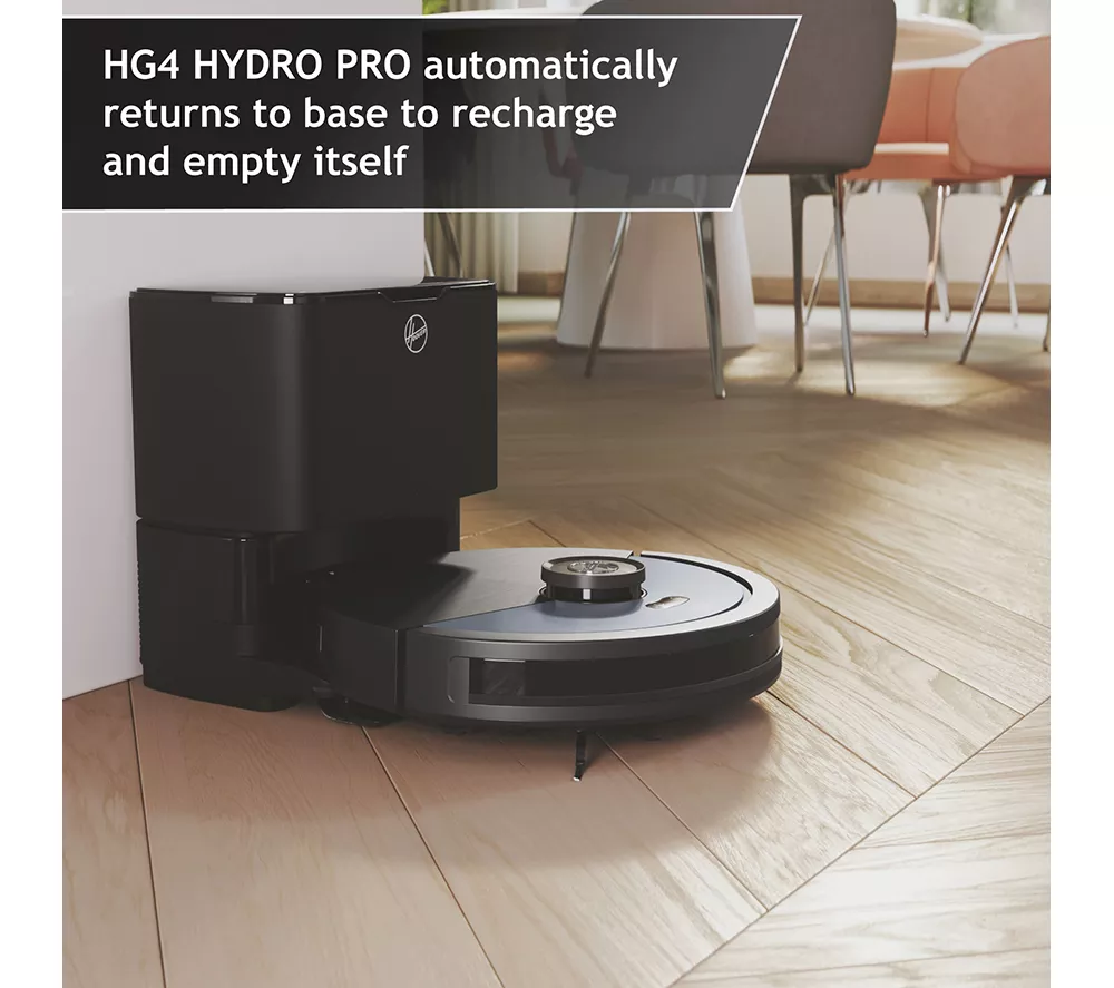 HOOVER HG4 Hydro Pro Robot Vacuum Cleaner - Blue & Black