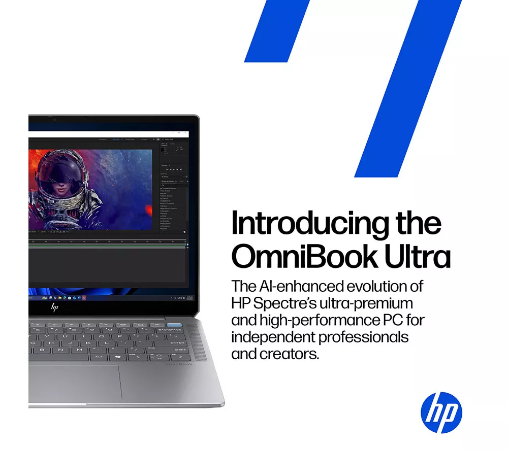 HP OmniBook Ultra Flip 14" 2 in 1 Laptop - Intel® Core™ Ultra 7, 2 TB SSD, Grey