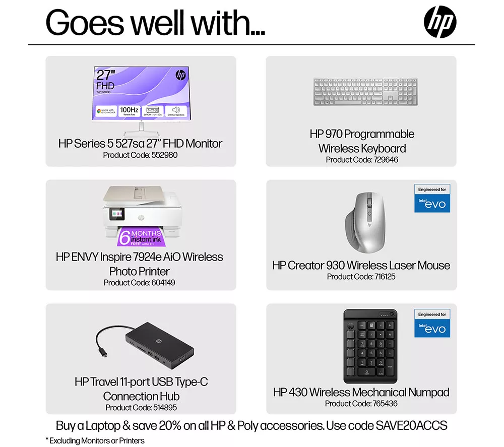 HP OmniBook Ultra Flip 14" 2 in 1 Laptop - Intel® Core™ Ultra 7, 2 TB SSD, Grey