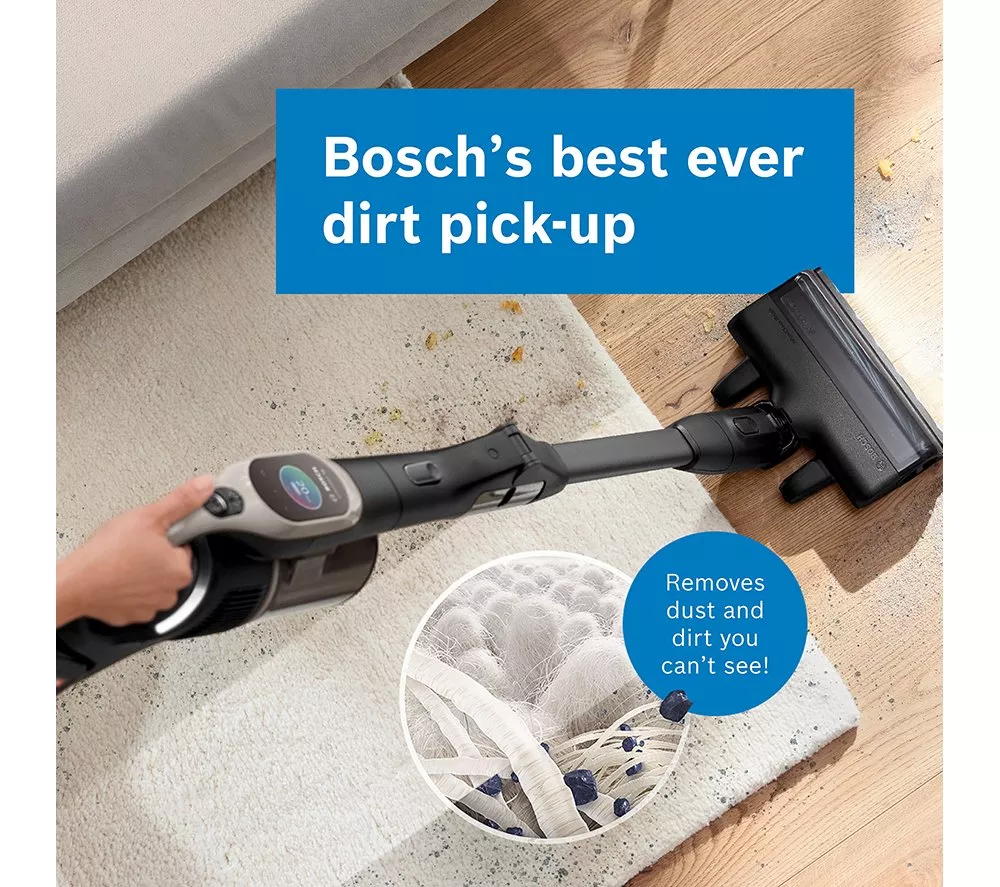 BOSCH Unlimited 10 BBS1041GGB Cordless Vacuum Cleaner - Greige