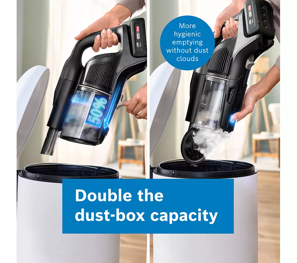 BOSCH Unlimited 10 BBS1041GGB Cordless Vacuum Cleaner - Greige
