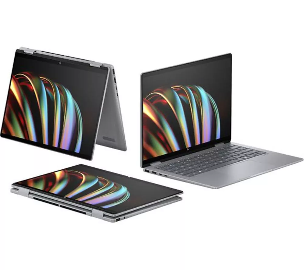 HP ENVY x360 14-fc0501na 14" 2 in 1 Refurbished Laptop - Intel® Core™ Ultra 5, 512 GB SSD, Silver (Very Good Condition)