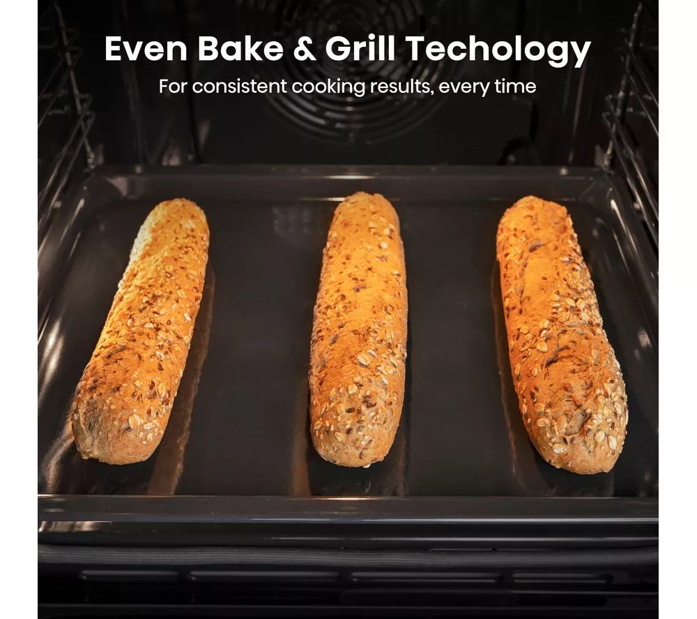 HISENSE Hi8 BlackLine BAS6PH8BUKWF Electric Pyrolytic Steam Smart Oven - Jet Black