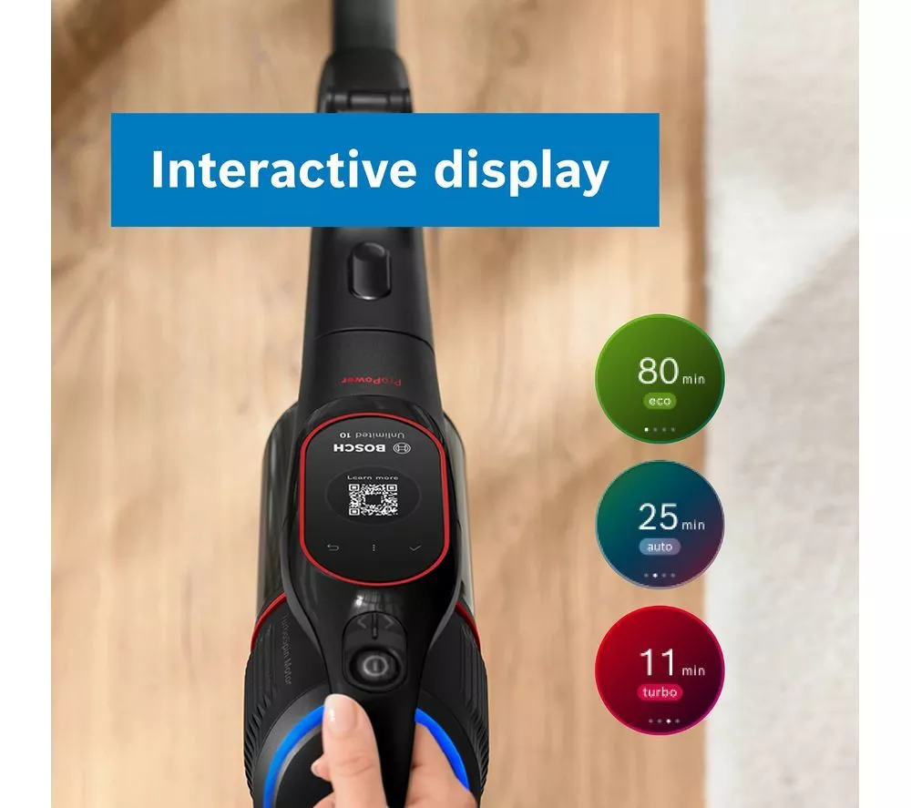 BOSCH Unlimited 10 BCS1051GB Cordless Vacuum Cleaner - Black