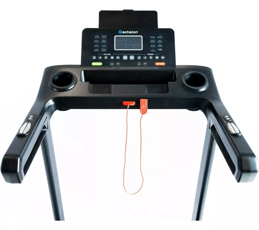 ECHELON Stride 20 Sport Folding Smart Bluetooth Treadmill - Black