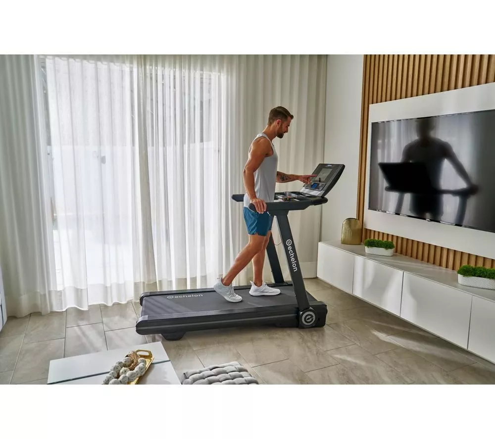 ECHELON Stride-6s-10 Auto-fold Smart Bluetooth Treadmill - Black