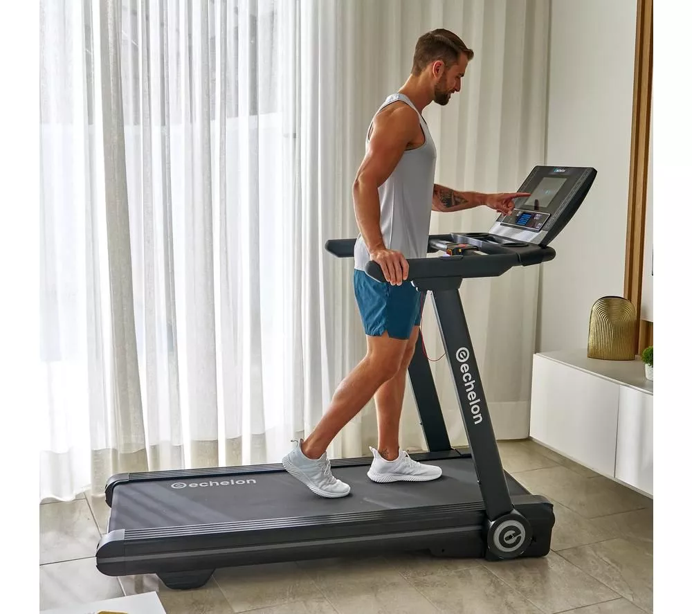 ECHELON Stride-6s-10 Auto-fold Smart Bluetooth Treadmill - Black