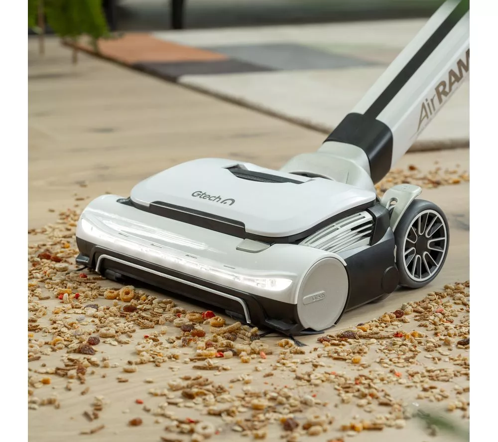 GTECH AirRAM 3 Dual Edge-Clean Cordless Vacuum Cleaner – Black & White