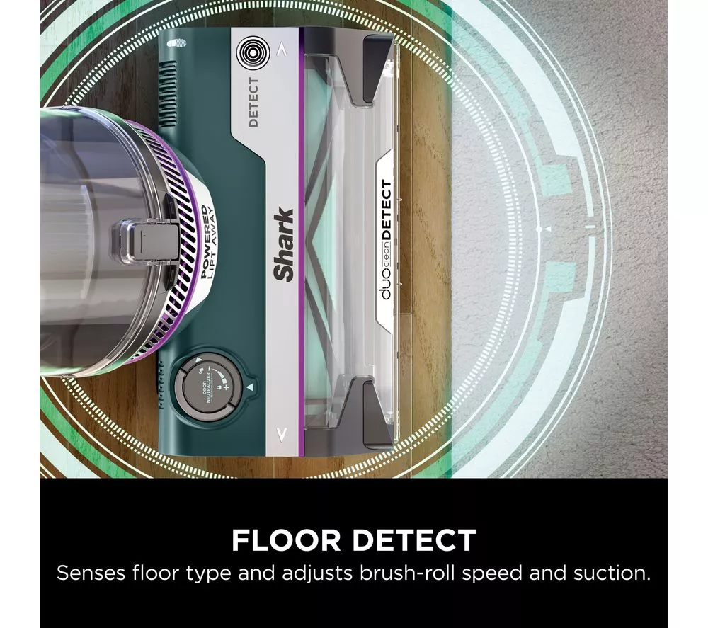 SHARK PowerDetect Powered Lift-Away Pet AZ3900UKT Upright Bagless Vacuum Cleaner - Dark Teal