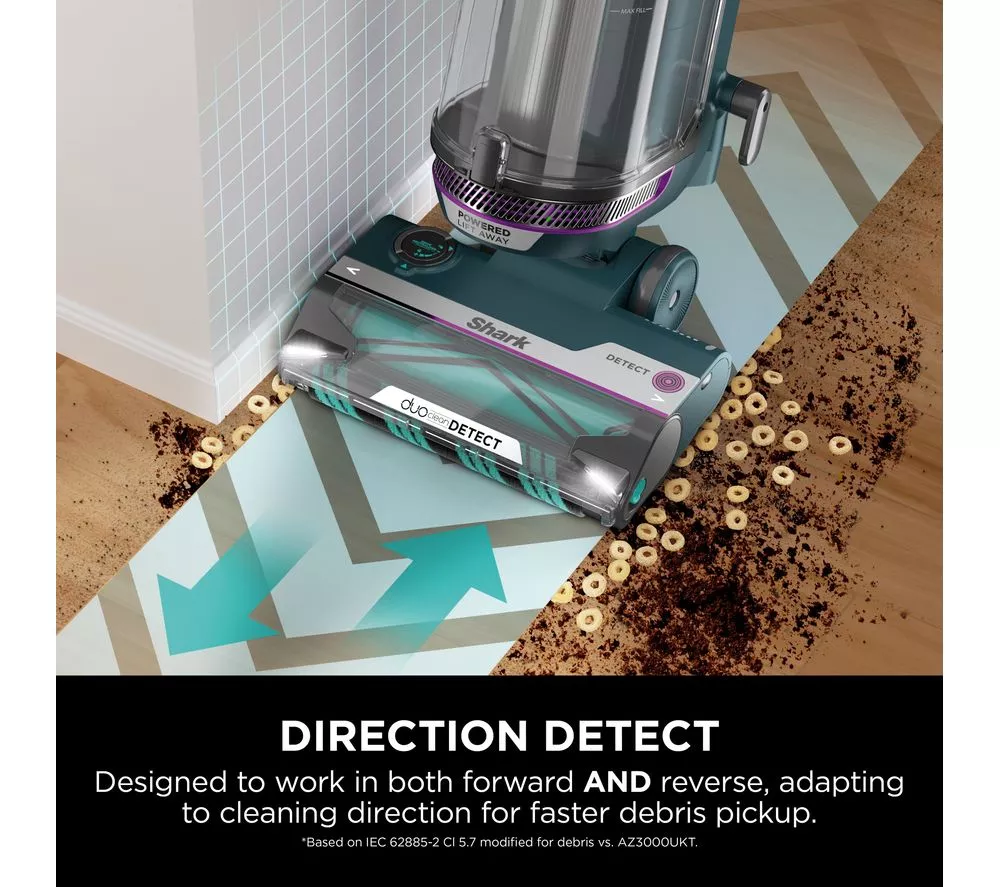 SHARK PowerDetect Powered Lift-Away Pet AZ3900UKT Upright Bagless Vacuum Cleaner - Dark Teal