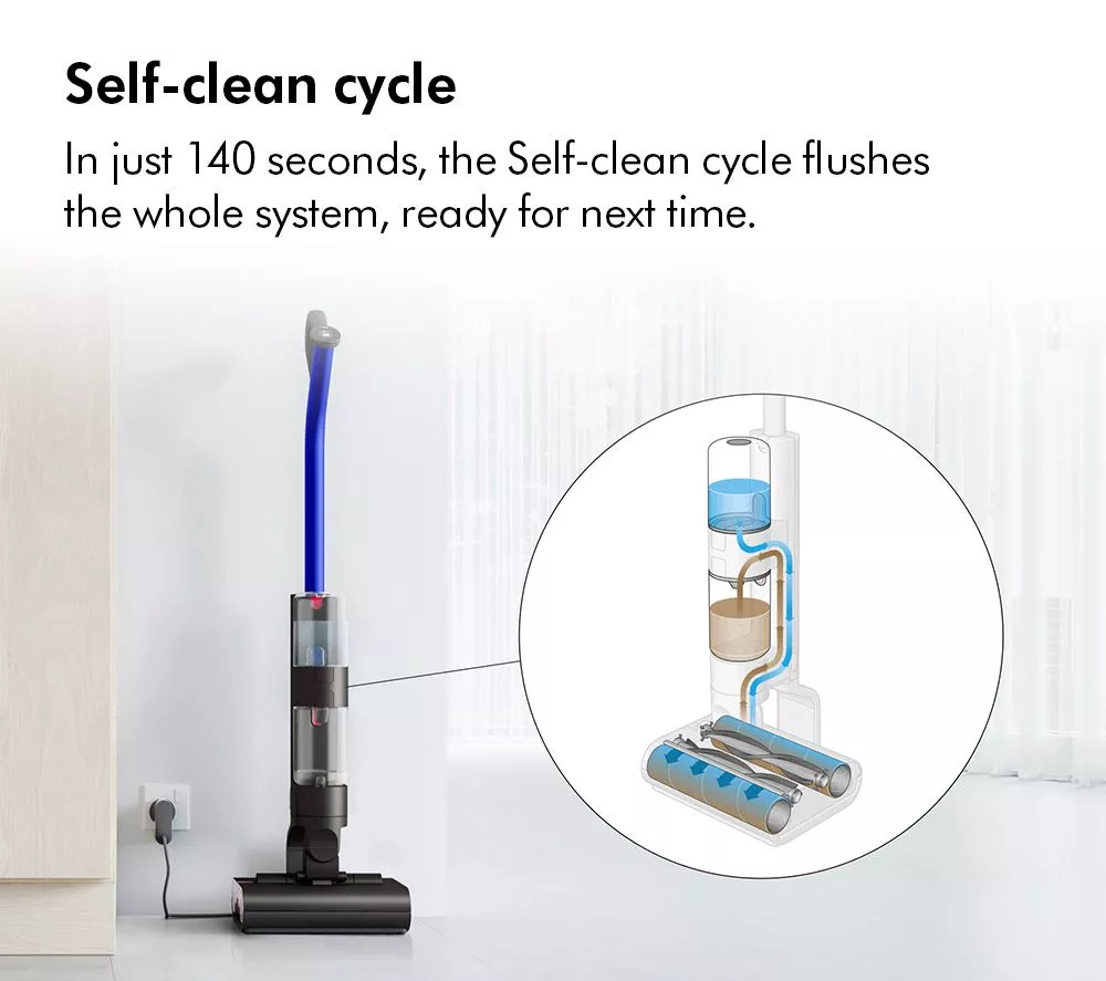 DYSON WashG1 Hard Floor Cleaner – Black & Blue