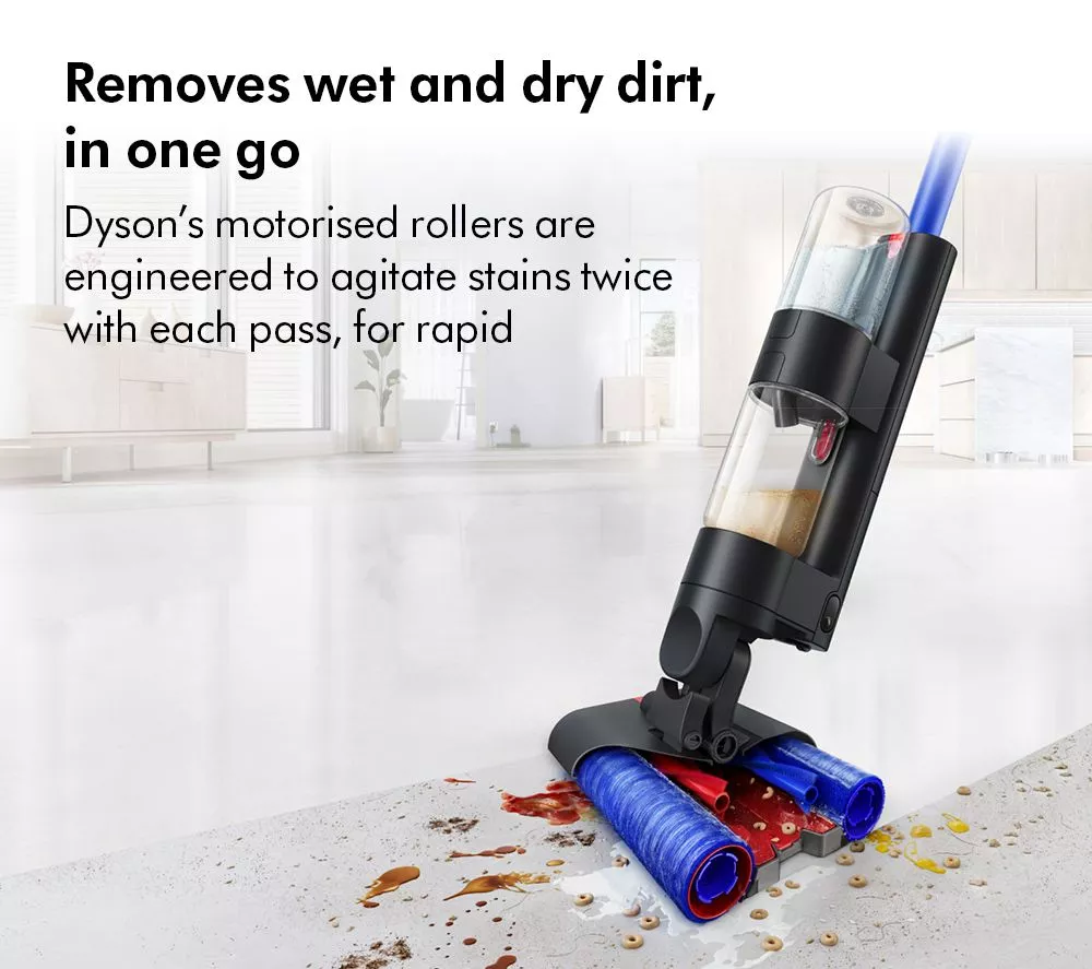 DYSON WashG1 Hard Floor Cleaner – Black & Blue