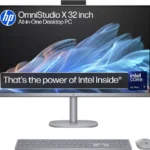 HP OmniStudio X 32-c0004na 31.5" All-in-One PC - Intel® Core™ Ultra 7, 1 TB SSD, Silver