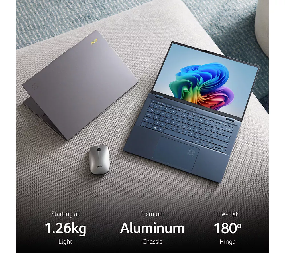 ACER Swift AI 14" Laptop, Copilot+ PC - Intel® Core™ Ultra 7, 1 TB SSD, Blue