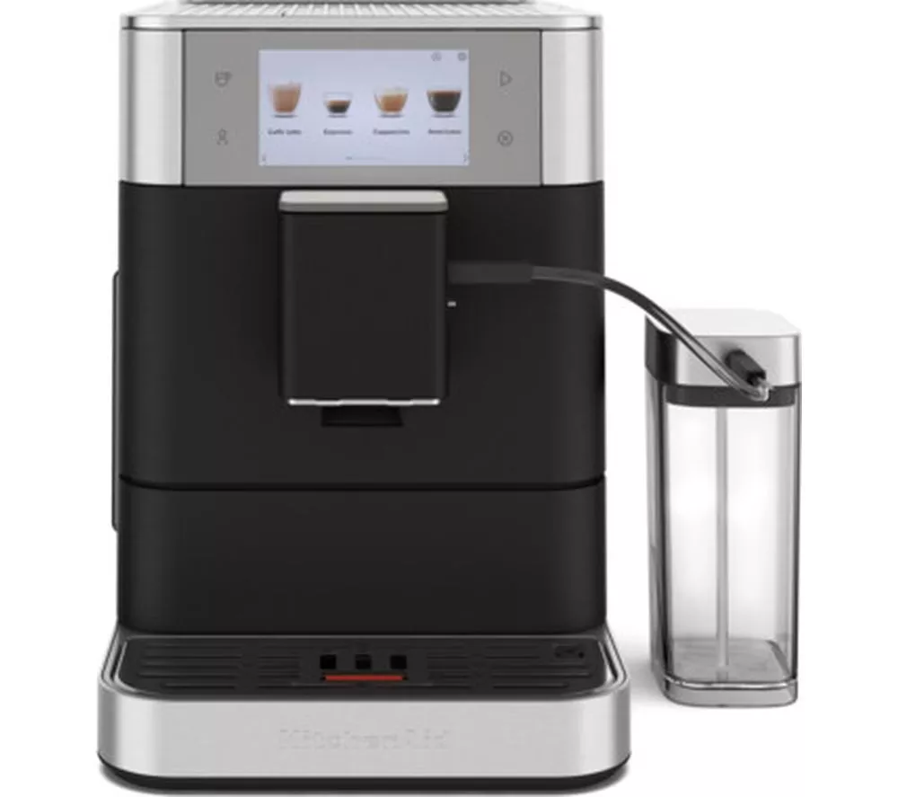 KITCHENAID KF8 5KES8558BBK Bean to Cup Coffee Machine - Cast Iron Black