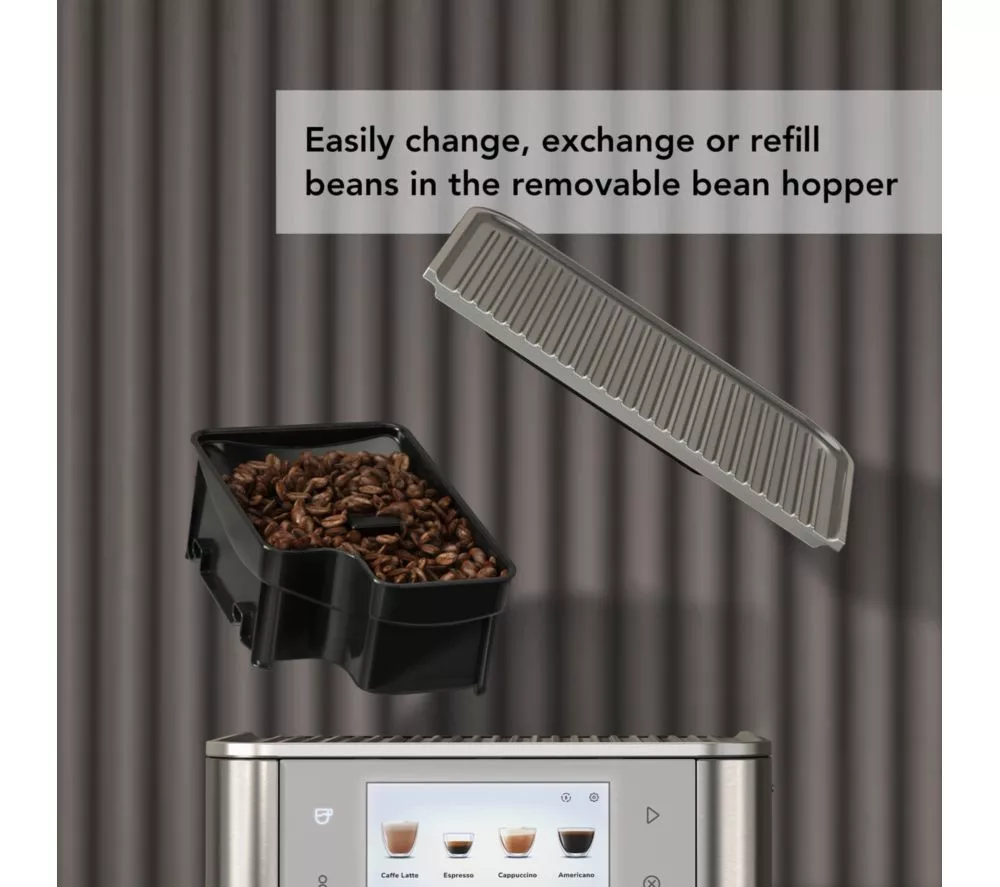 KITCHENAID KF8 5KES8558BBK Bean to Cup Coffee Machine - Cast Iron Black