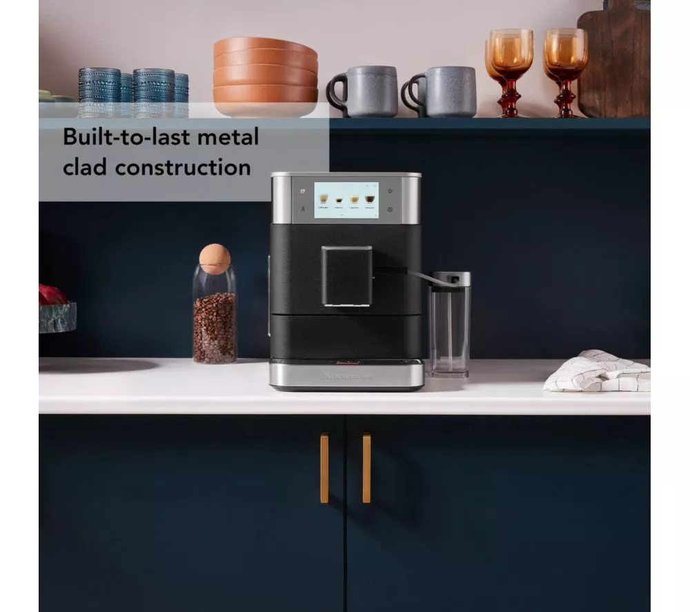 KITCHENAID KF8 5KES8558BBK Bean to Cup Coffee Machine - Cast Iron Black