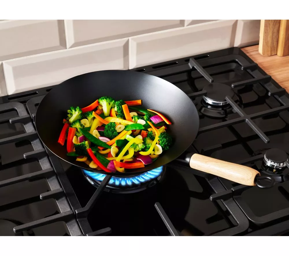 BELLING Cookcentre 100DF Dual Fuel Range Cooker - Stainless Steel & Chrome