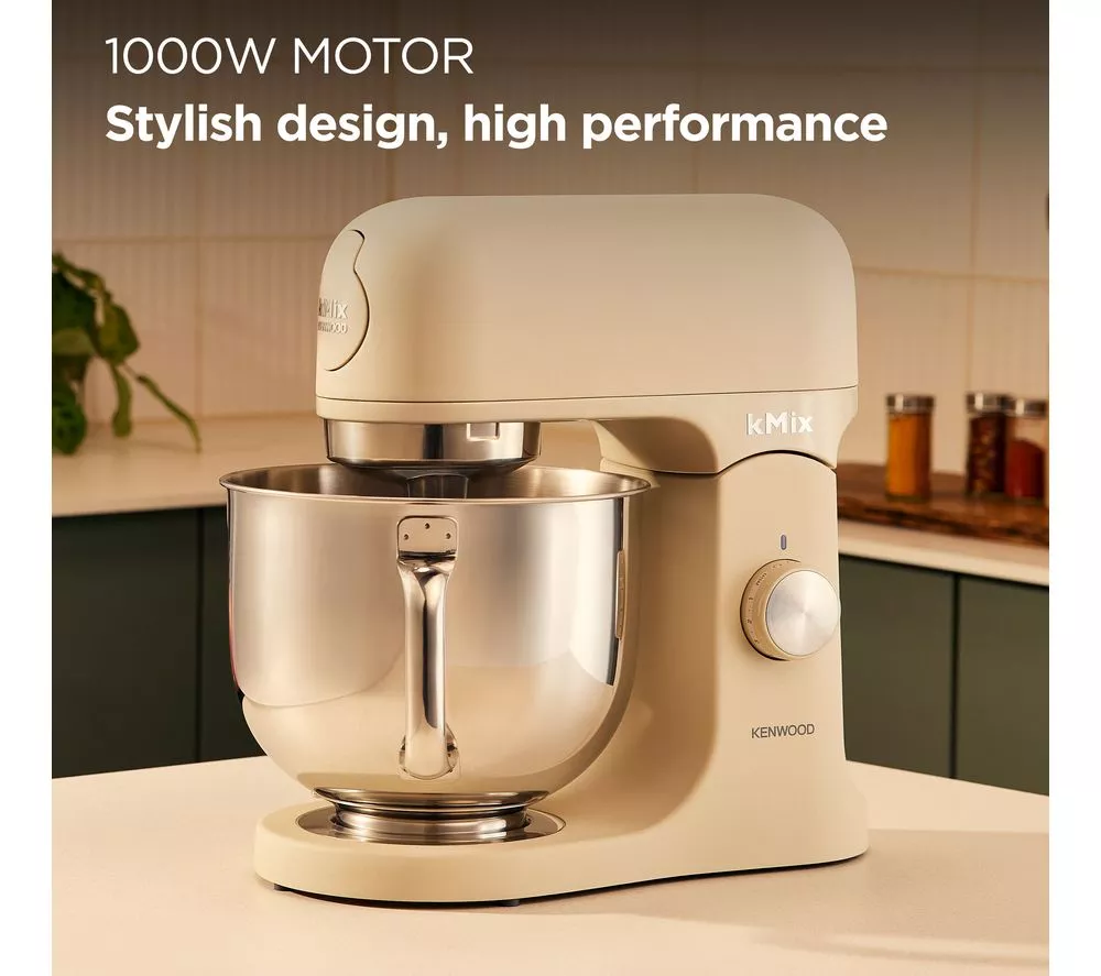 KENWOOD kMix KMX751ACR Stand Mixer - Cream