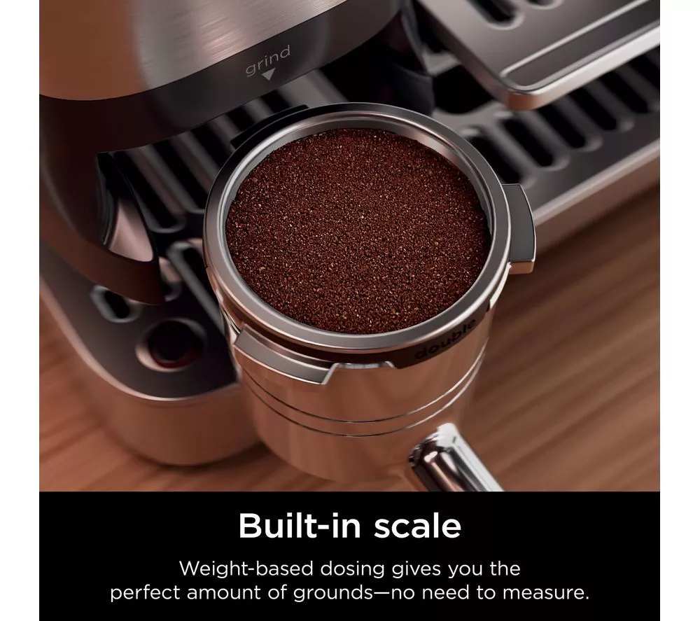 NINJA Luxe Cafe Pro Series ES701UK Bean to Cup Coffee Machine - Silver & Stainless Steel
