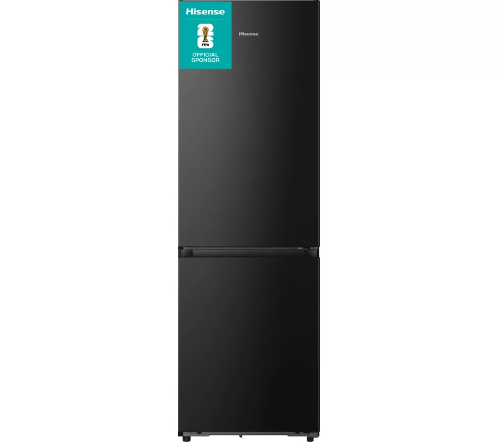 HISENSE KitchenFit RB5K330GSFC Smart 60/40 Fridge Freezer - Black