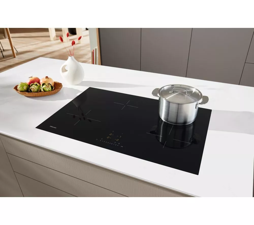 MIELE KM7373FL 80 cm Electric Induction Smart Hob - Black