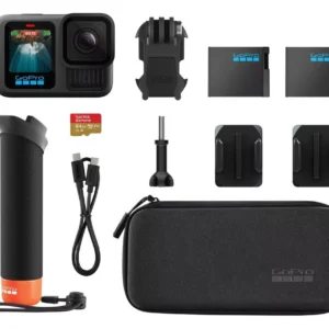 GOPRO HERO13 Black 5.3K Action Camera & Accessories Bundle