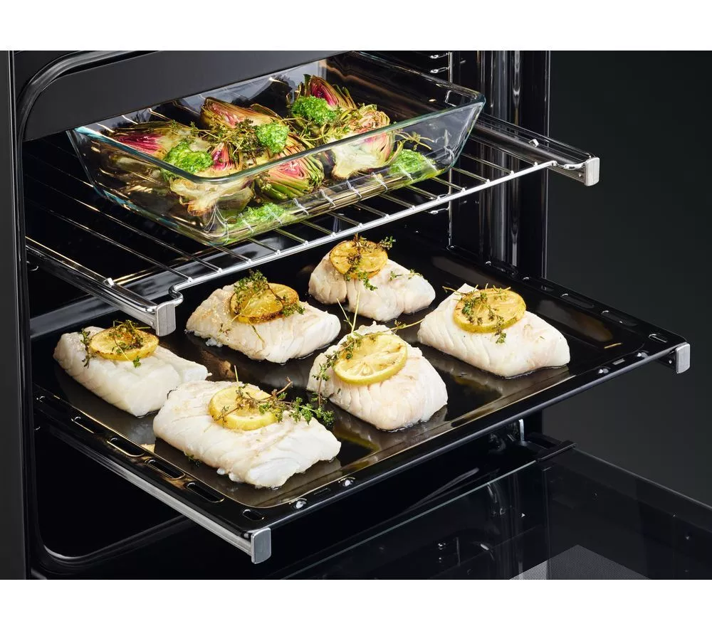 AEG 5000 SurroundCook CCX6501ACB 60 cm Electric Ceramic Cooker - Black