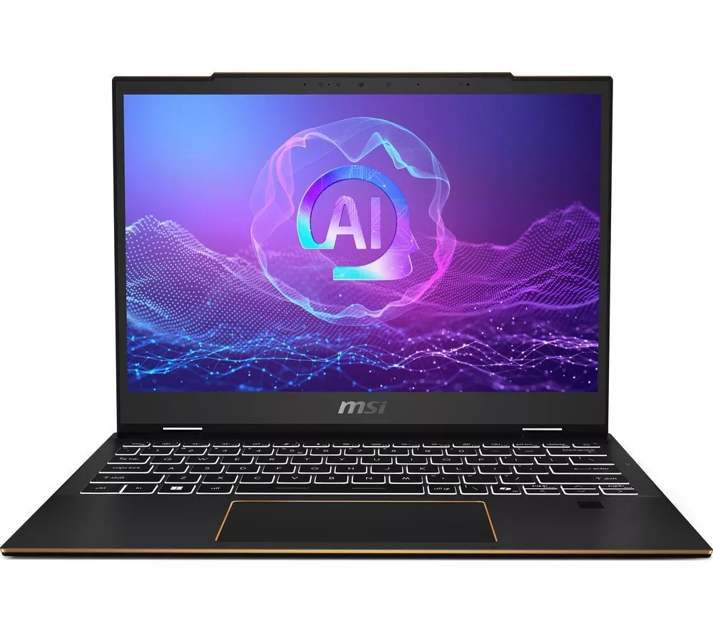 MSI Summit 13 AI+ Studio 13.3" 2 in 1 Laptop, Copilot+ PC - Intel® Core™ Ultra 7, 1 TB SSD, Black