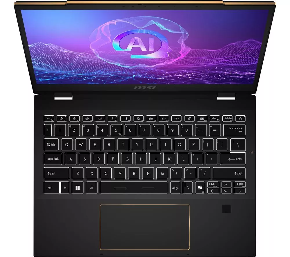 MSI Summit 13 AI+ Studio 13.3" 2 in 1 Laptop, Copilot+ PC - Intel® Core™ Ultra 7, 1 TB SSD, Black
