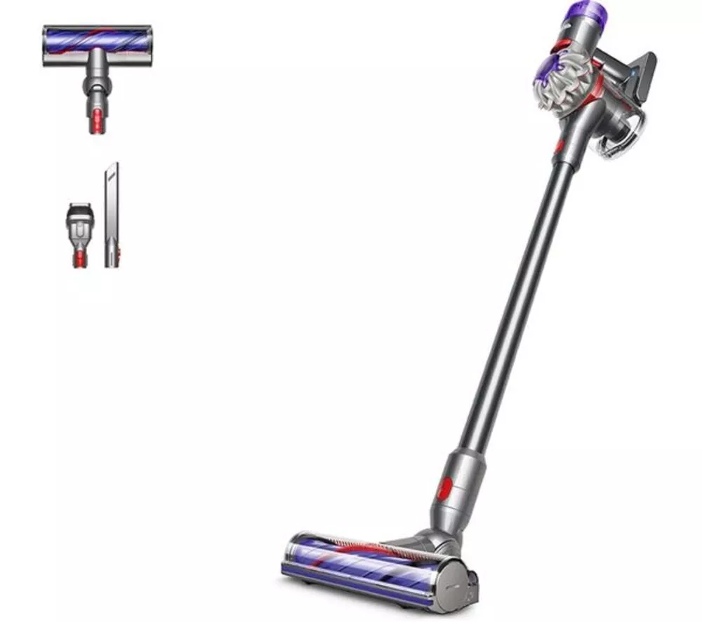 DYSON V8 Advanced Cordless Vacuum Cleaner - Silver Nickel