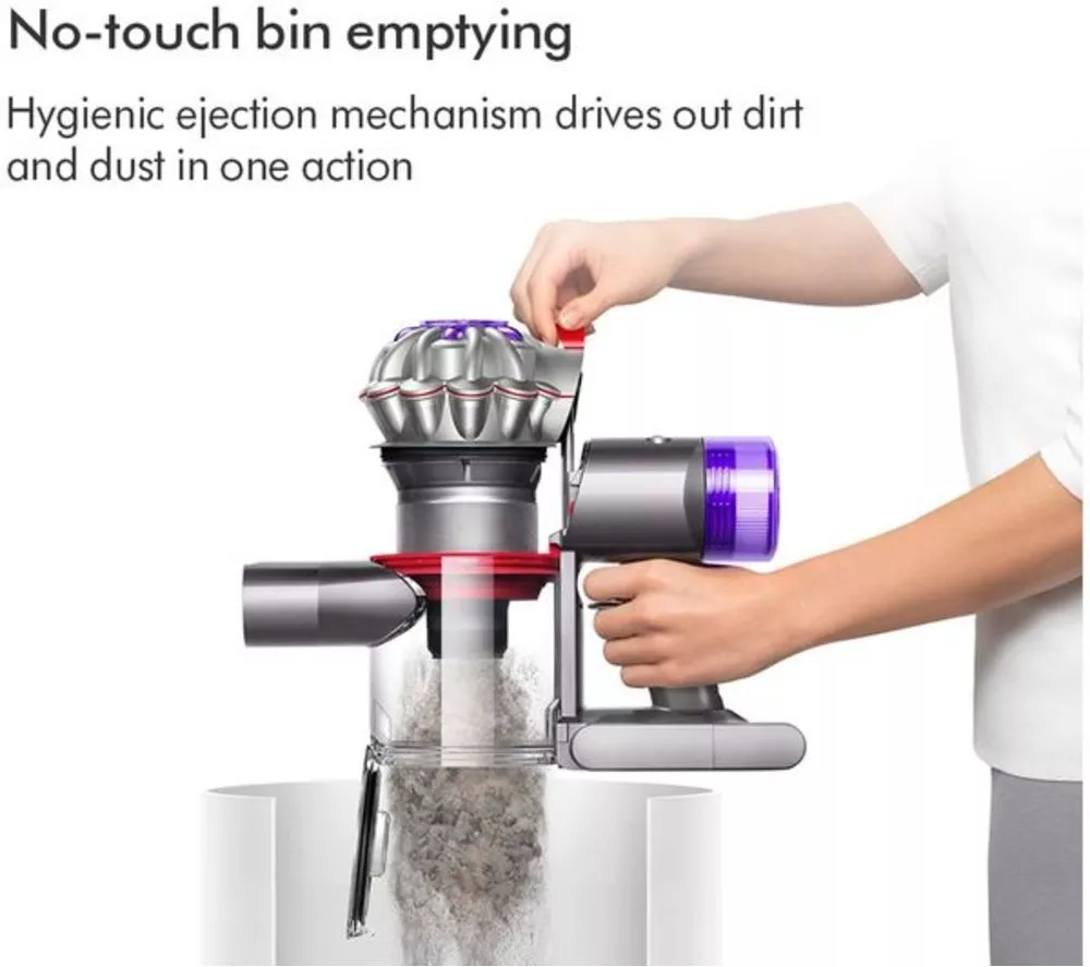 DYSON V8 Advanced Cordless Vacuum Cleaner - Silver Nickel
