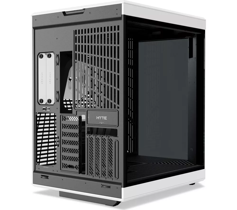 HYTE Y70 Touch Infinite E-ATX Mid-Tower PC Case - Black & White