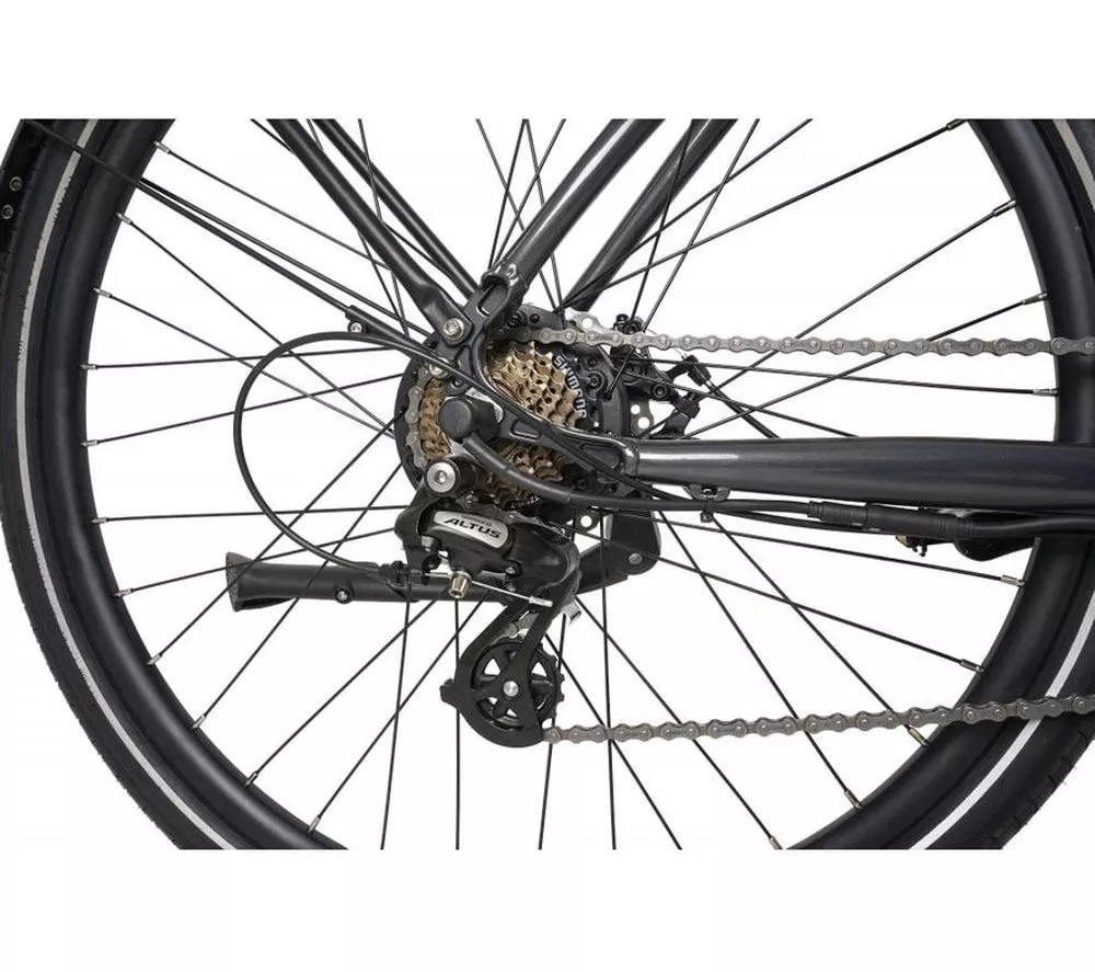 DAWES Scenic Crossbar Large Electric Bike - Black