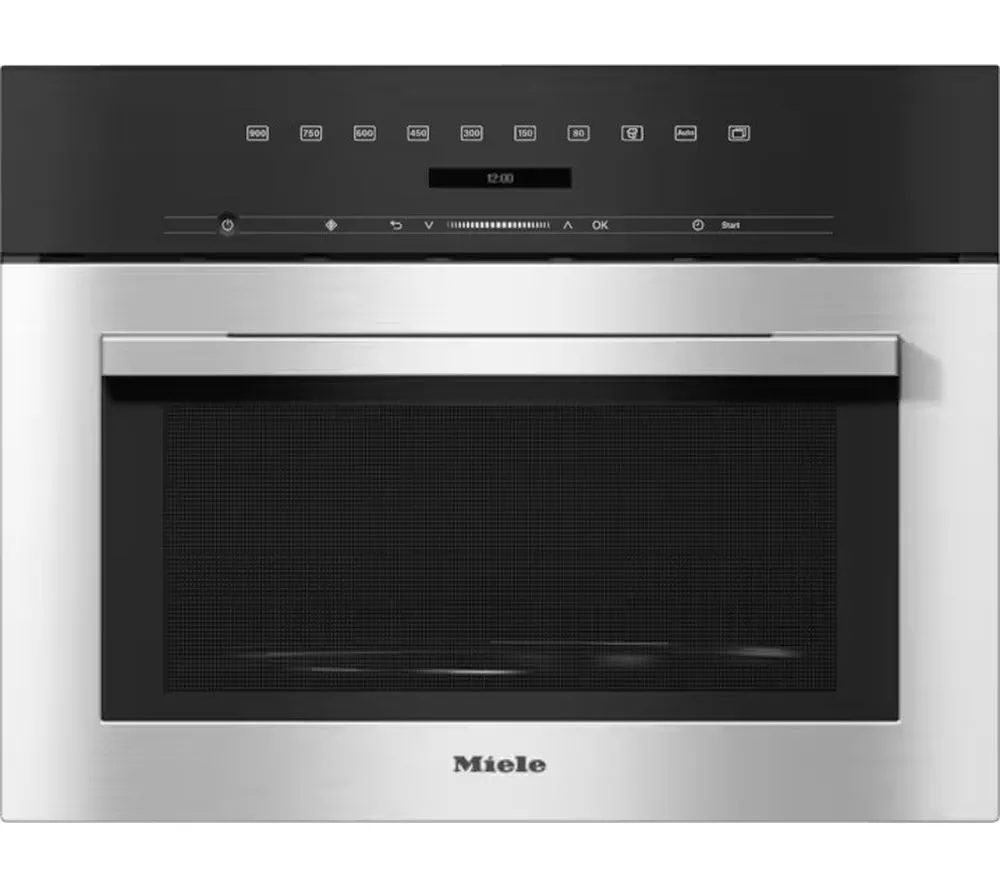 MIELE M7140TC Built-in Solo Microwave - Stainless Steel