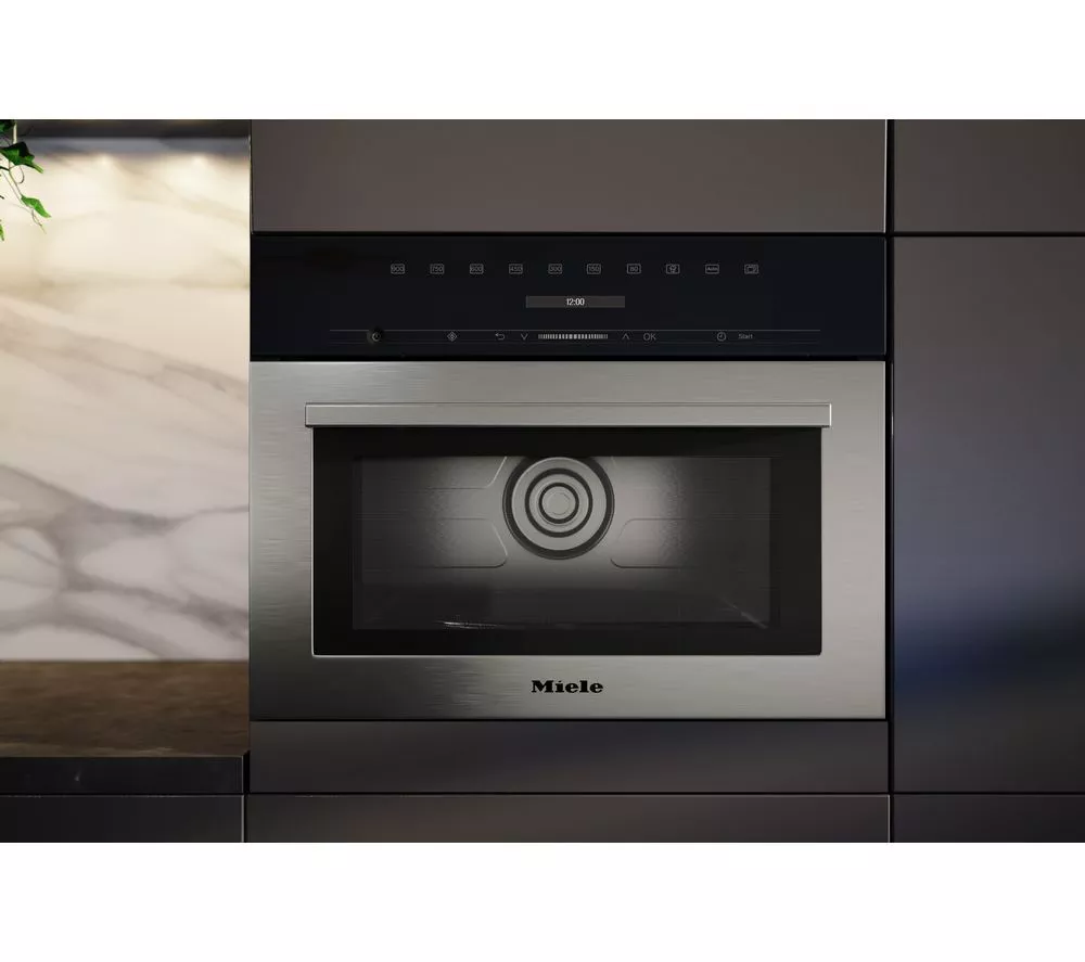 MIELE M7140TC Built-in Solo Microwave - Stainless Steel