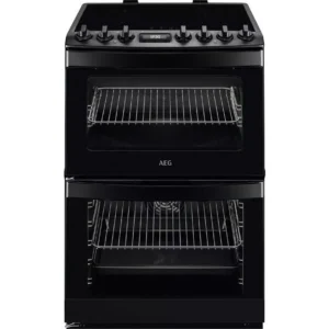 AEG 6000 SteamBake CIB6743MCB 60 cm Electric Induction Cooker - Matte Black
