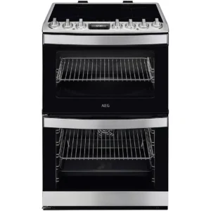 AEG 6000 SteamBake CIB6743ACM 60 cm Electric Induction Cooker - Stainless steel
