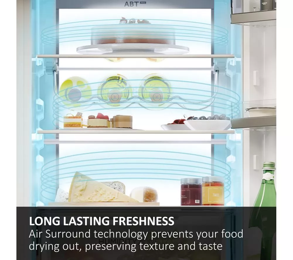 HAIER HBW7518CTK Integrated Smart 70/30 Fridge Freezer - Sliding Hinge