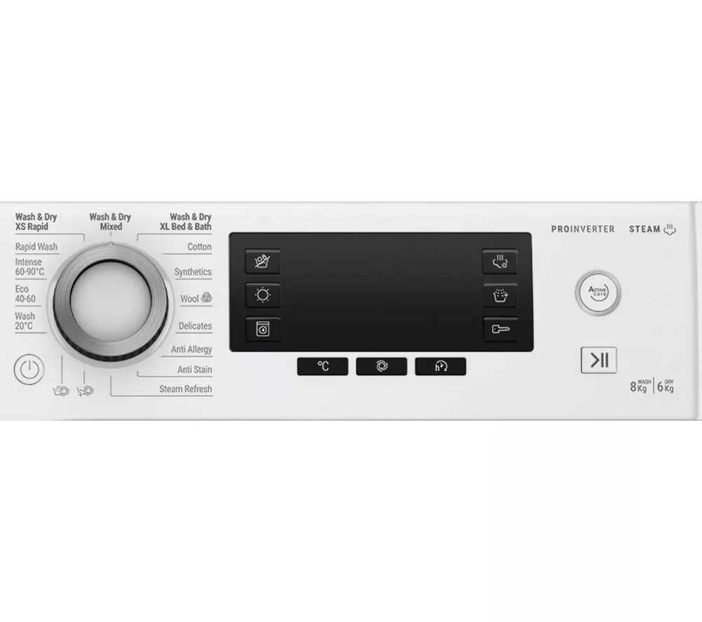 HOTPOINT ActiveCare NDD 86448 WDA UK 8 kg Washer Dryer - White